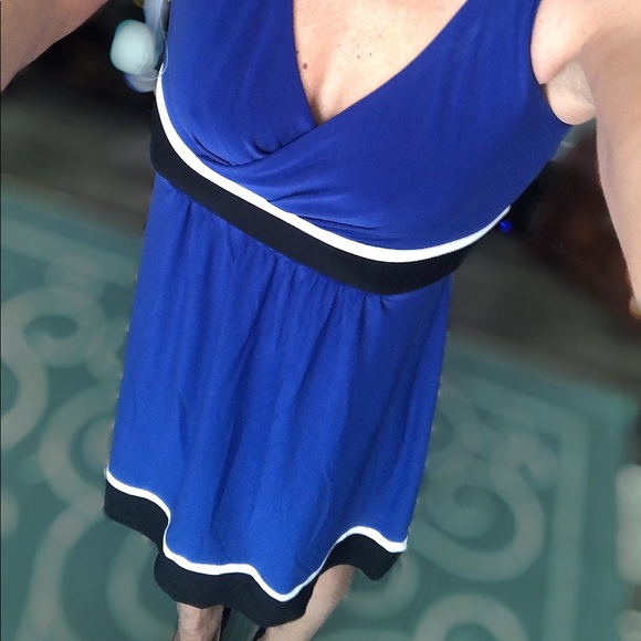 🌀CHAPS SLEEVELESS DRESS - Picture 3 of 4